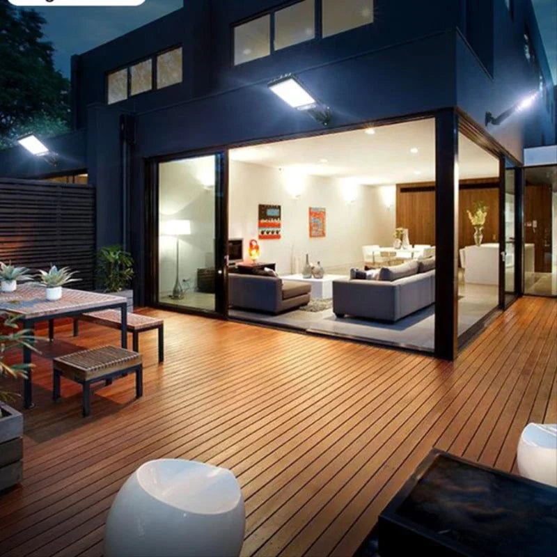 Solar Outdoor Led Courtyard Wall Lamp Human Body Induction Garden Terrace Garage Door Street Lamp 616 Oasis Select