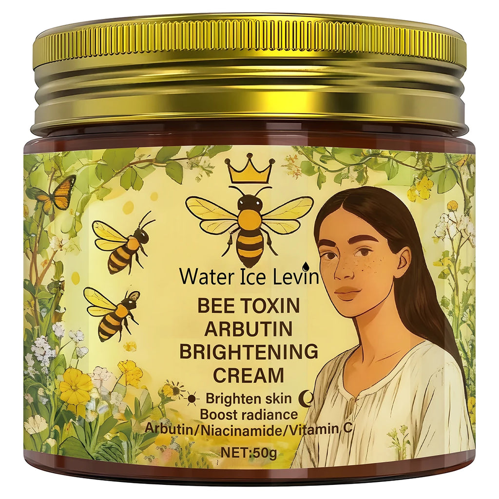 Bee Toxin & Arbutin Brightening Cream | Retinol Moisturizer Brightening Face Cream Oasis Select YELLOW 60g
