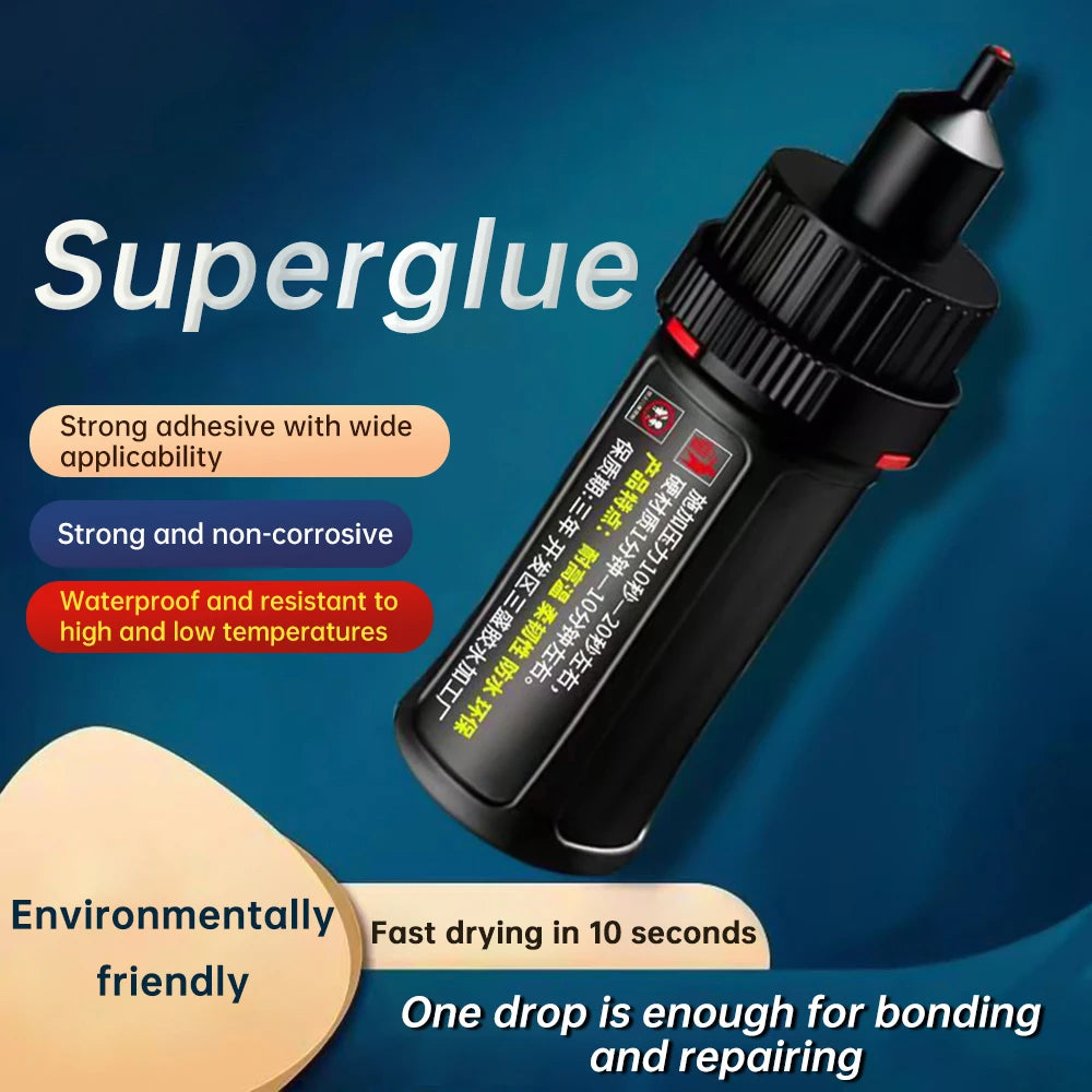 New Super Strong Glue Multi-functional Oily Glue Welding Metal Sticky Wood Plastic Specialized Universal Super Glue Quick-drying Oasis Select