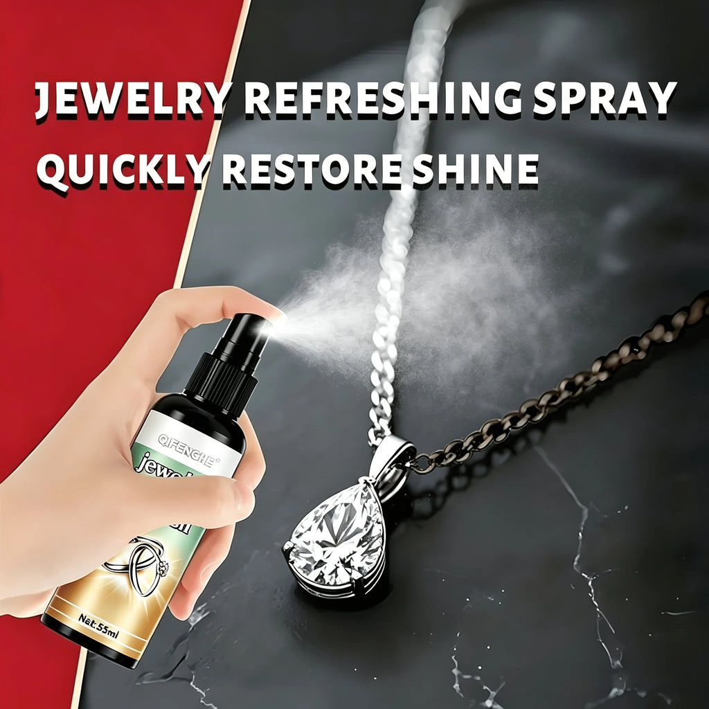Advanced Jewelry Polishing Spray Tarnish & Oxidation Remover - Quick Brilliance Restoration Brightener for Long-lasting Luster Oasis Select