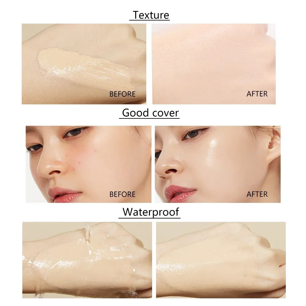 LUXURYTO Liquid Foundation – Natural Coverage & Concealer 30ml