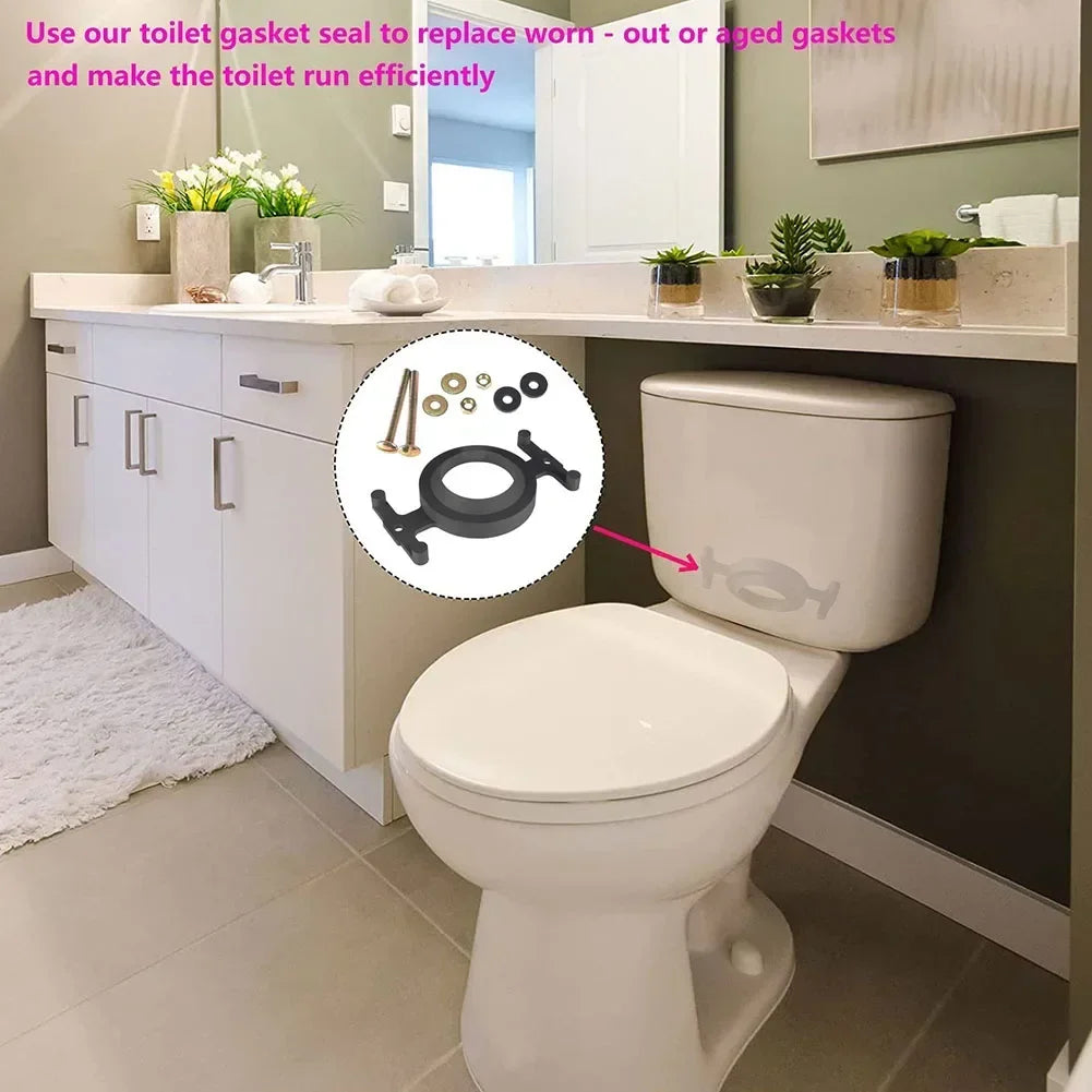 Toilet Tank To Bowl Bolt Set Designed For ELJER Toilets For Effective Sealing Long-lasting Home Bathroom Accessories For Toilet