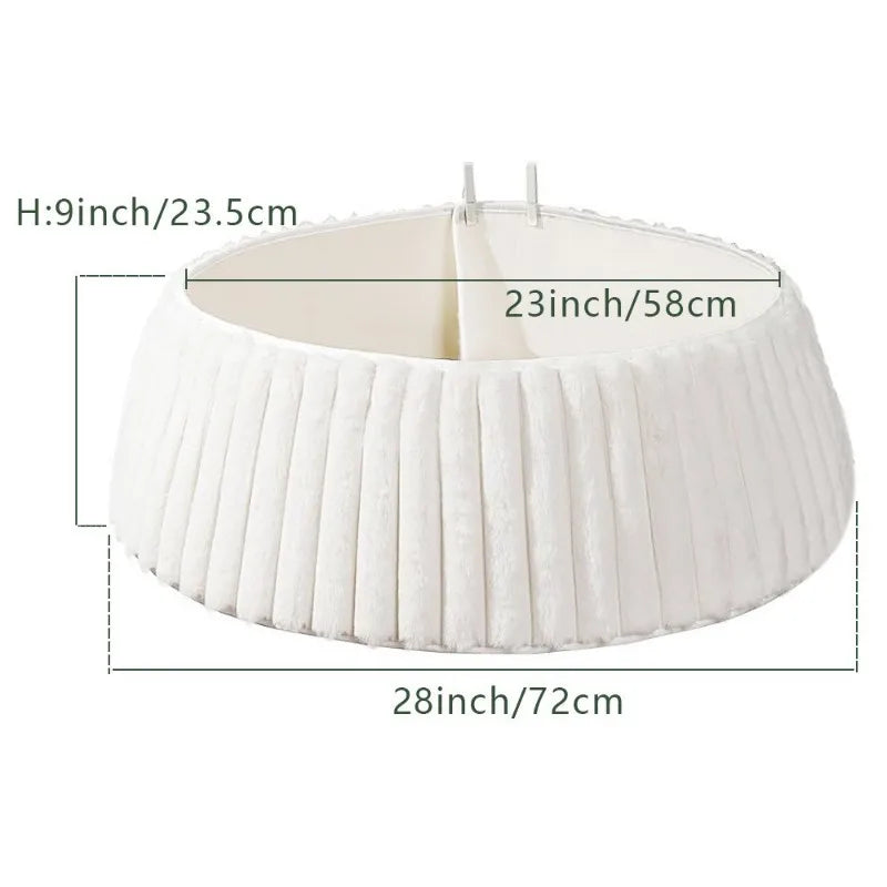 ~WISH For Christmas Tree Skirt Merry White For Christmas Tree Decoration For Christmas Tree Gift Happy New Year Decor Oasis Select