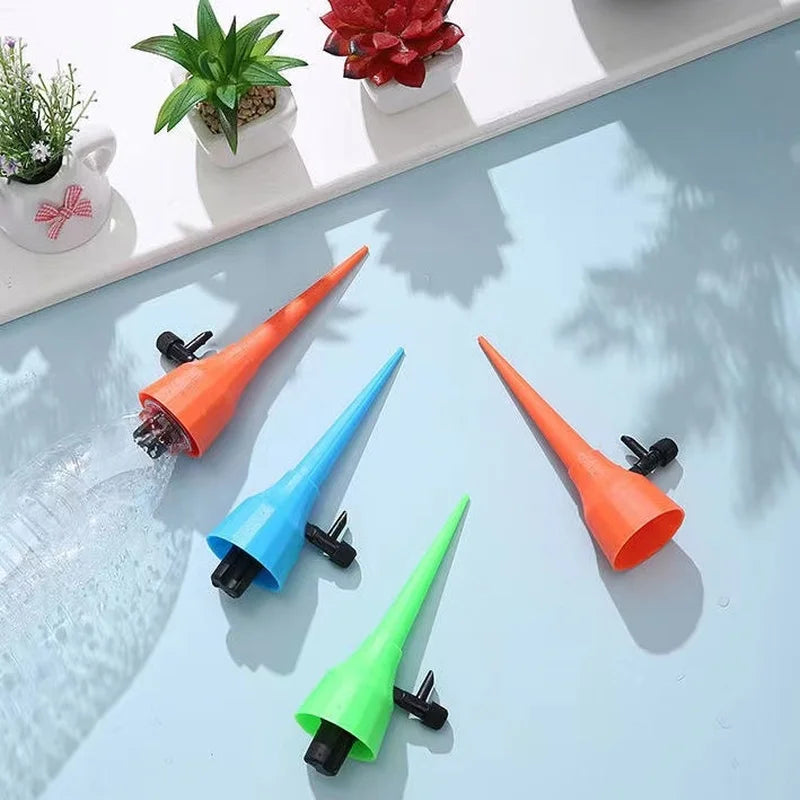 1pcs Automatic Drip Irrigation System DIY Automatic Plant Waterers Taper Watering Water Flowerpot Plant Watering Self Watering Oasis Select