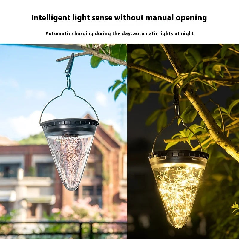 Led Solar Lamps, Outdoor Tree Camping Lamps, Waterproof Decorative Chandeliers, Courtyard and Garden Lamps Oasis Select