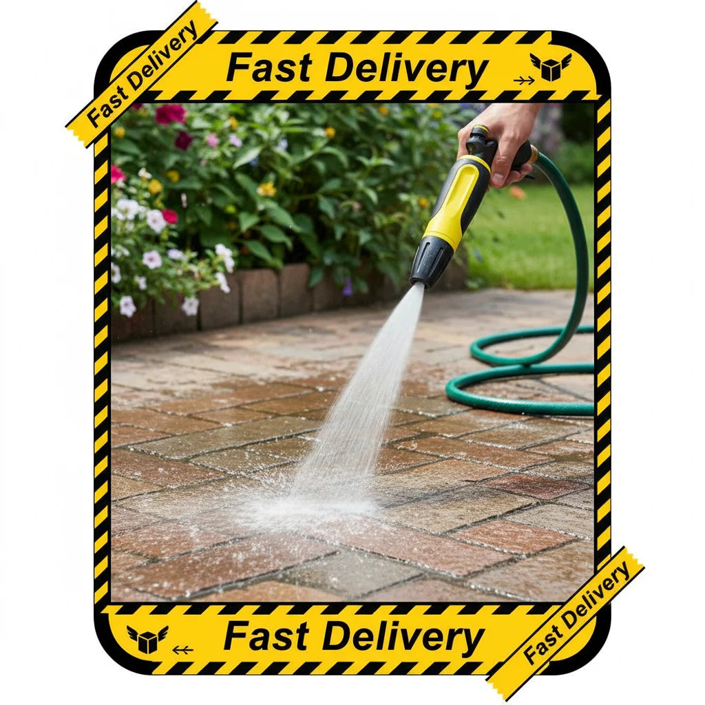 Adjustable High-Pressure Garden Hose Spray Nozzle – Car & Lawn