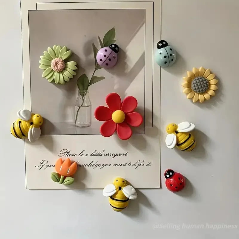 10pcs Adorable Refrigerator Magnets - Durable & Strong Hold for Kitchen Office & More - Versatile Home Decor Mothers Day Gift Oasis Select