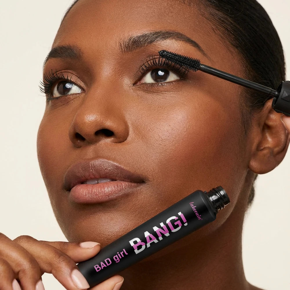 4D Waterproof Mascara – Lengthening & Volumizing Black