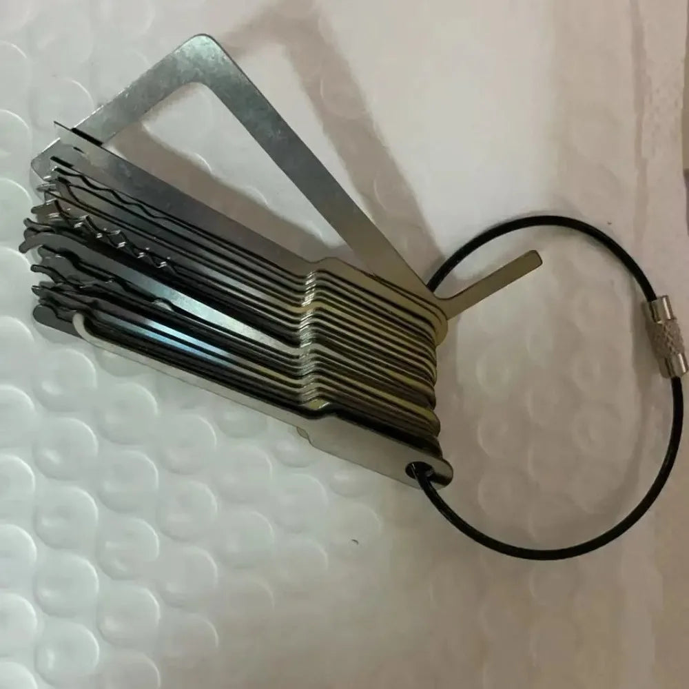 22IN1 Full Set Universal Wrench Suitable Tool Portable Tool for Unlocking Doors Use Opening Doors When Keys Are Forgotten Oasis Select