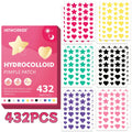 432 pieces/box of acne patches - non-alcoholic, used to absorb acne secretions, mild and non irritating, essential for acne care Oasis Select 432pcs