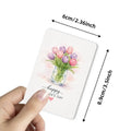 Greeting Card 36Pcs Flowers Wishes Cards For Festivals Thank You Teacher's Day Greeting Cards Business Birthday Greetings Gift Oasis Select 36Pcs