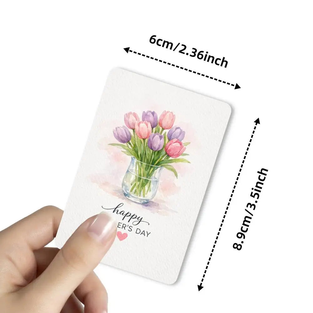 Greeting Card 36Pcs Flowers Wishes Cards For Festivals Thank You Teacher's Day Greeting Cards Business Birthday Greetings Gift Oasis Select 36Pcs