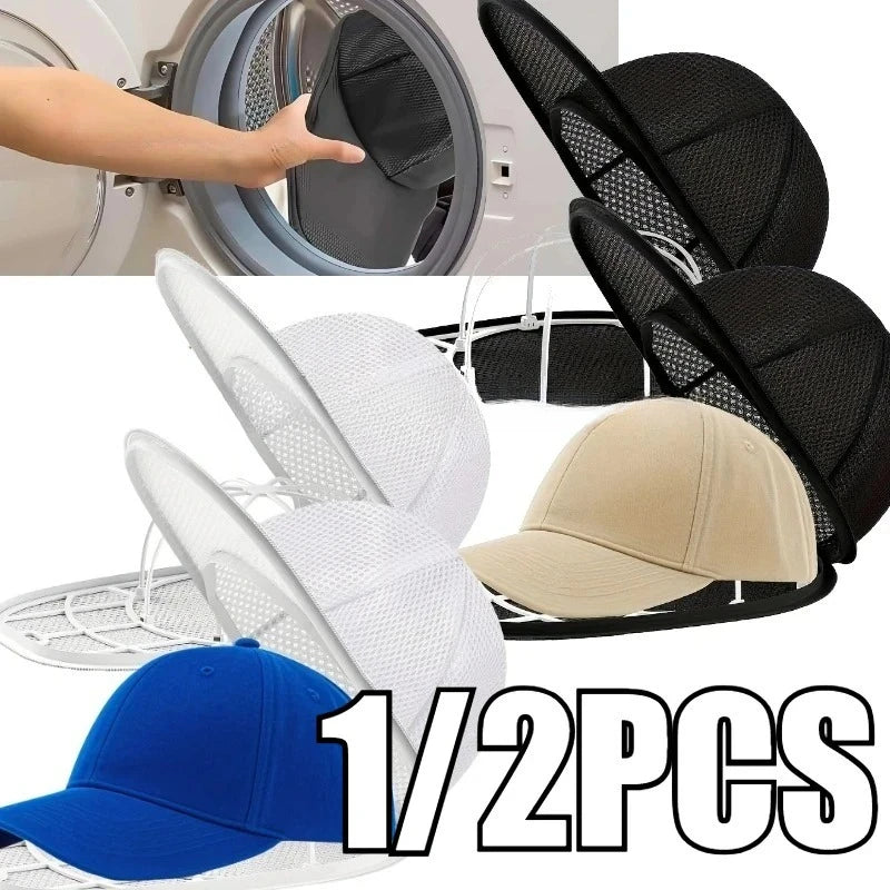 Portable Hat Washing Protection Bag – Anti-Deformation Mesh Cap Cleaner for Baseball Hats Oasis Select