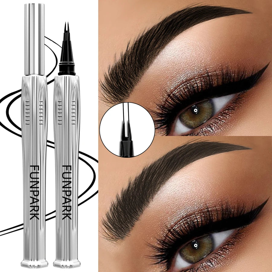FUNPARK Microblading Eyebrow Pen – 8 Colors, Waterproof