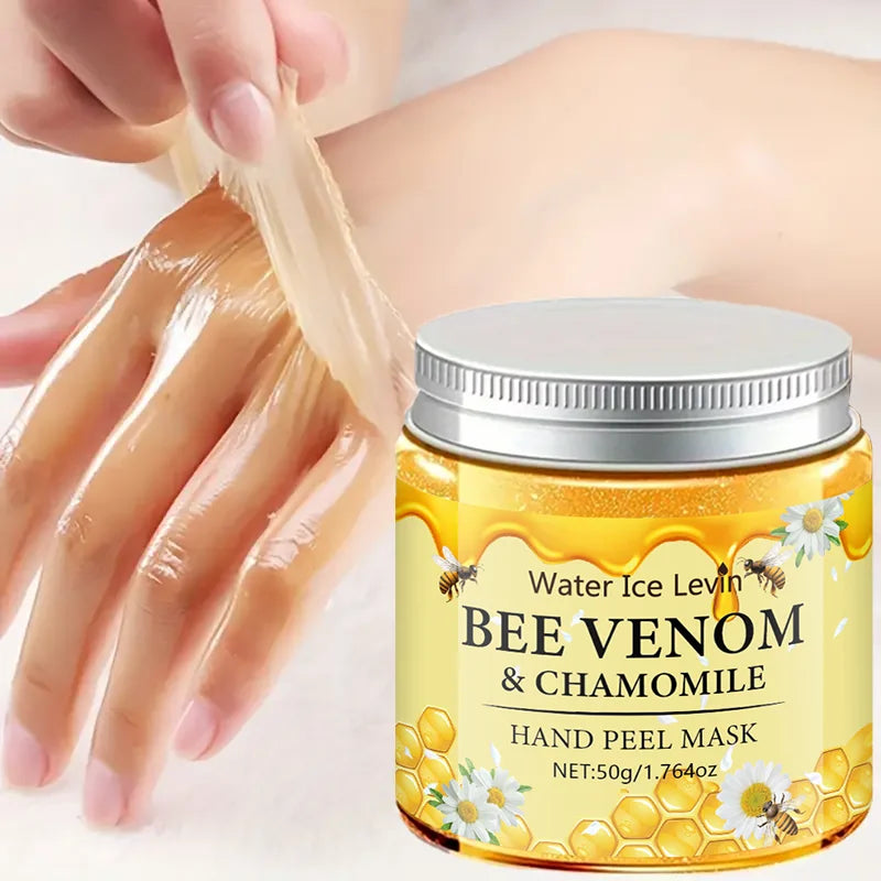 Bee Venom & Chamomile Exfoliating Hand Wax Mask – 50g Hand Wax Mask Oasis Select