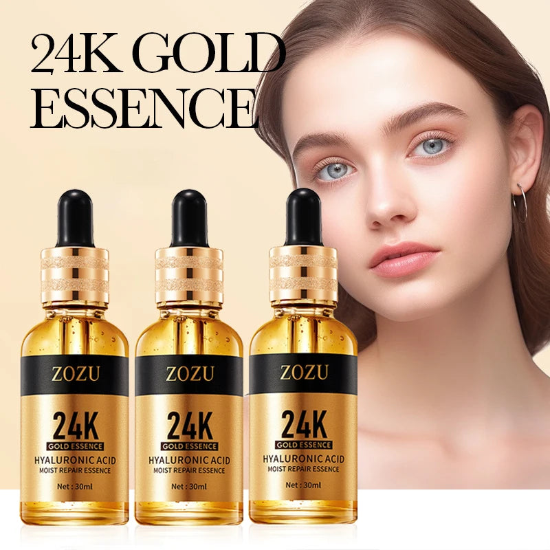 24K Gold Hyaluronic Acid Face Serum – Anti-Aging & Hydrating Face Serum Oasis Select