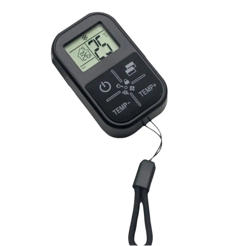 Universal AC Remote Control with Thermometer – Any Brand