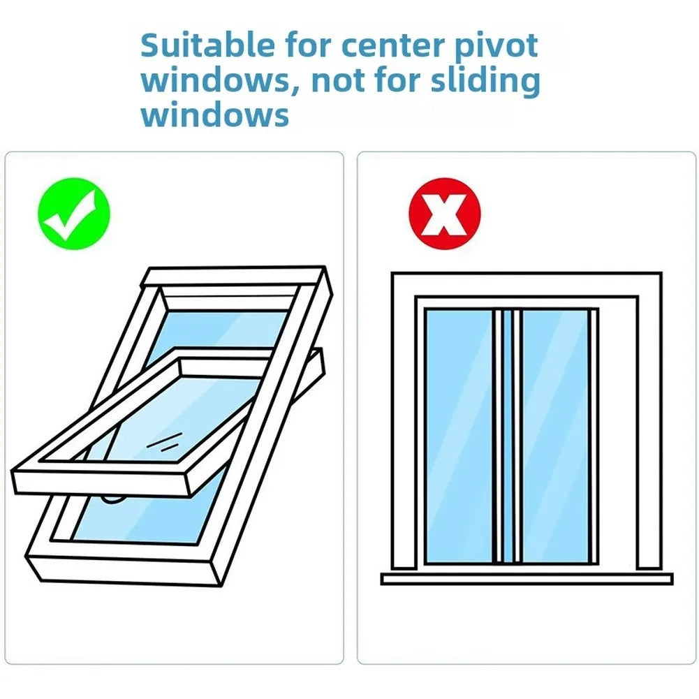 Portable AC Window Seal – Universal Exhaust Hose Sealing Cloth