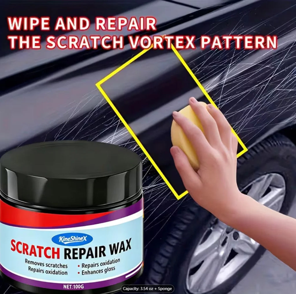 Professional Scratch Repair Wax | Fast-acting scratch remover for multiple surfaces. Suitable for cars, motorcycles, furniture a Oasis Select