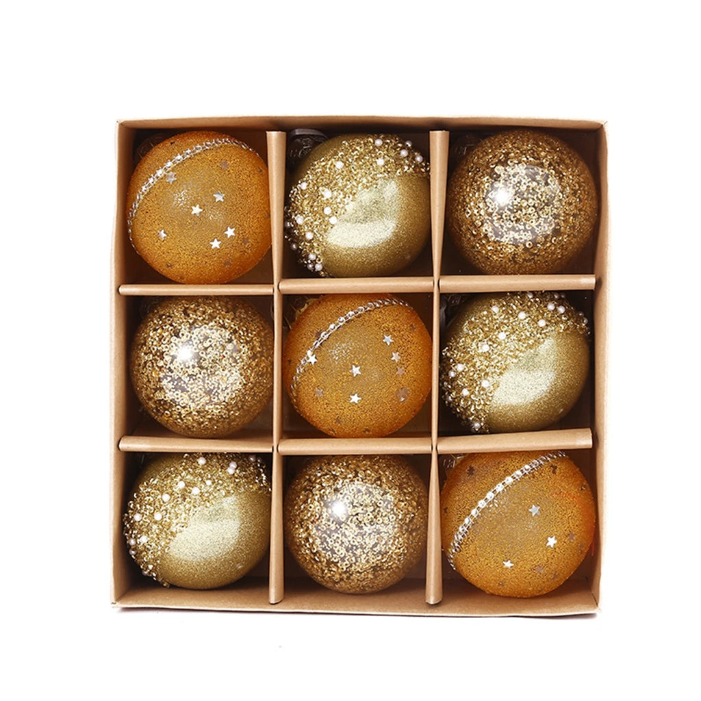 Holiday Celebrations Christmas Balls Holiday Decor Classic Style Easy To Hang Indoor Outdoor Lightweight Design Oasis Select Gold China Mainland