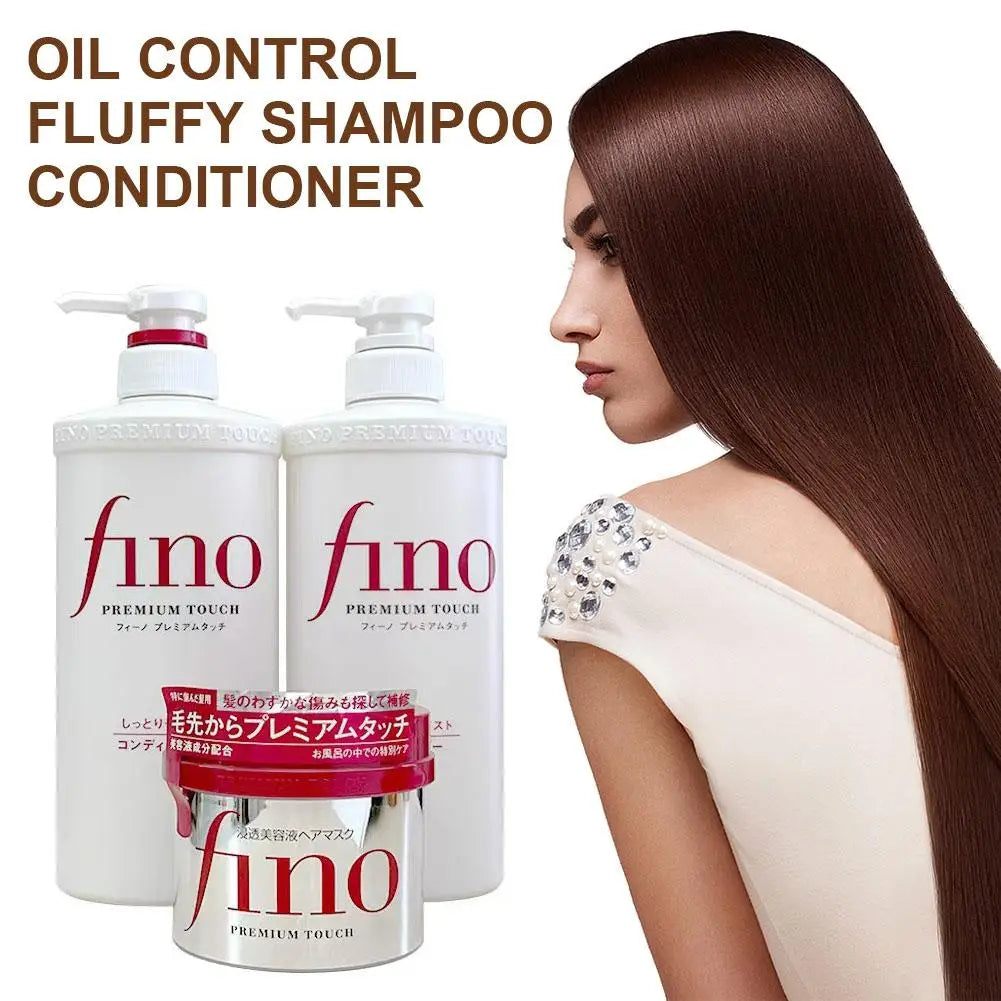 Fino Hair Mask Conditioner 550ml – Repair & Smooth Dry Hair Hair Mask Conditioner Oasis Select