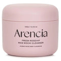 Arencia Fresh Green Rice Mochi Cleanser 120g Alcohol-Free Mineral Oil-Free Paraben-Free Gentle Formula Deep Cleanses Oasis Select pink