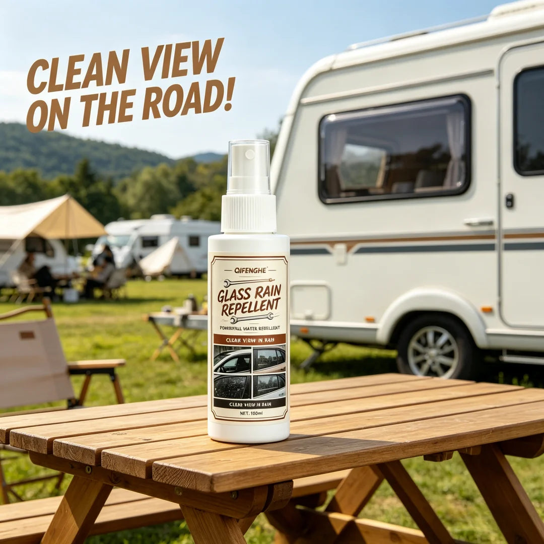 Glass Rain Repellent Spray for Car Windshield & Mirrors 100ml Glass Repellent Spray Oasis Select