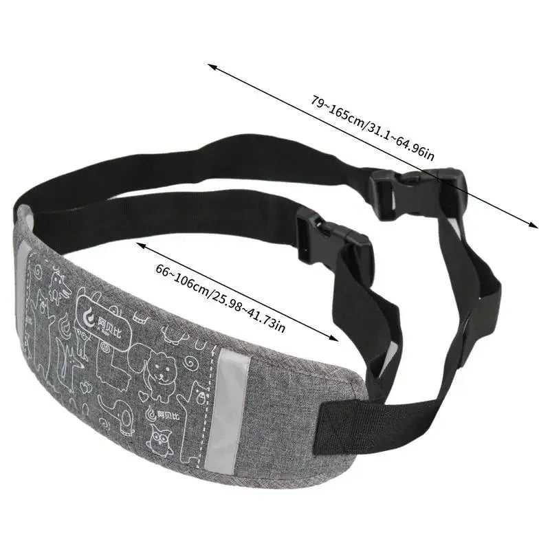 Reflective Kids Scooter Safety Harness Adjustable Motorcycle Belt Non Slip Riding Strap Child Motobike Chest Support Pad Oasis Select