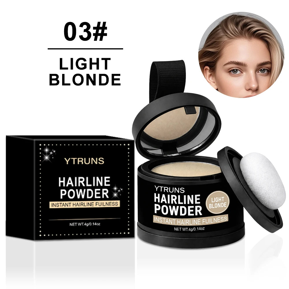 YTRUNS Hairline Powder Medium Brown | Root Touch-Up Shadow 4g
