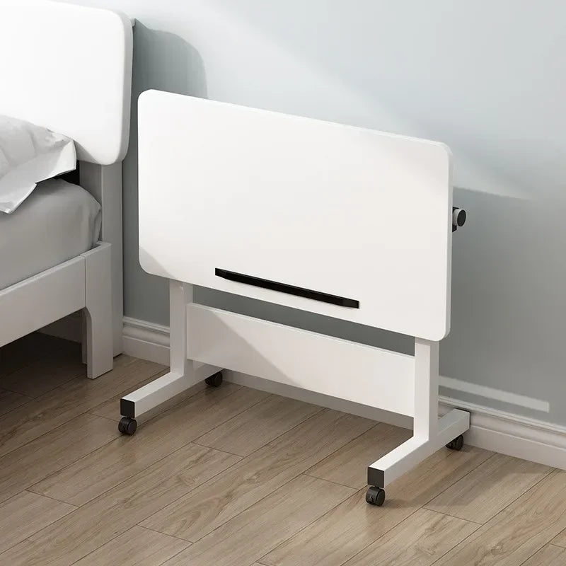 Folding table mobile small table bedside foldable lift coffee table standing with gurney bedside laptop desk Durable Oasis Select