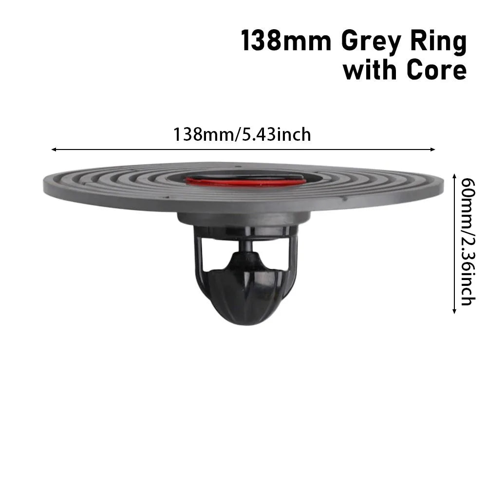 1Pcs Bathroom Floor Floor Drain Core Odor And Insect Proof Can Be Cut Sewer Cover Large Size 138mm Sewer Rapid Drainage Oasis Select Grey Ring Core