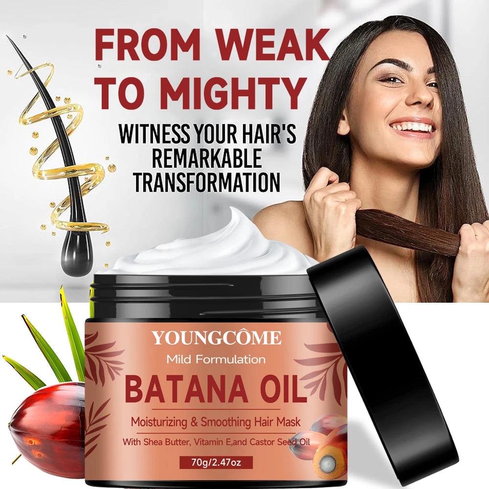 YOUNGCOME Batana Oil Hair Mask – Natural Nourishing Mask 60g