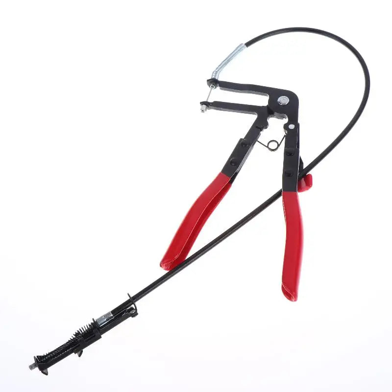 Clamping Pliers Bendable Hose Clamps Cable Type Flex Cable Long Auto Hose Clamps Straight Hose Bundle Removal Auto Repair Tools Oasis Select