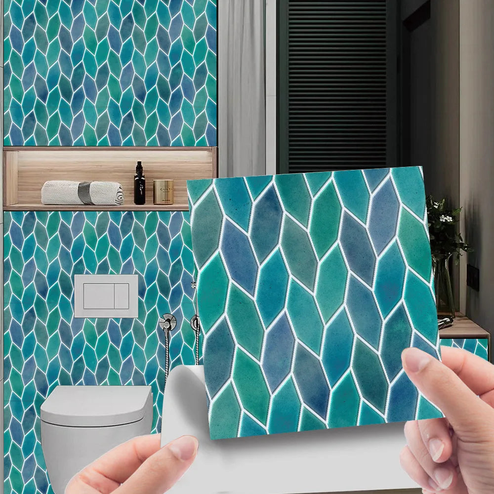 Mosaic tile paste self-adhesive DIY removable decorative pvc wall paste wall decoration Oasis Select MSC149 10cm x 10cm-10pcs