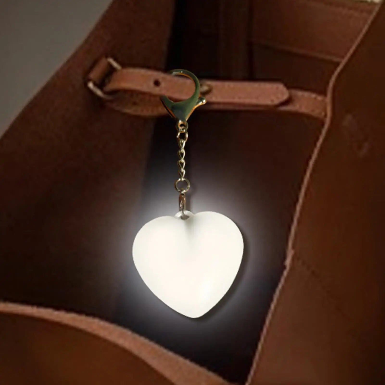 Purse Lights LED Purse Light Touch Activated Romantic Heart-Shaped Lamp No Glare with High Brightness for Traveling Camping Oasis Select