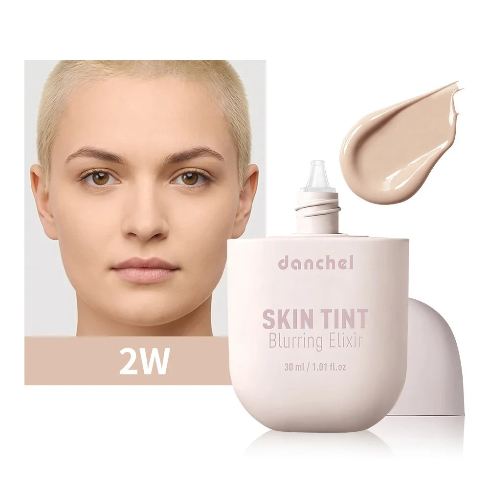 Skin Tint Blurring Elixir Foundation 24 Colors Concealer Blur Pores Fine Lines Long Lasting Hydrating Makeup For All Skin Tone Oasis Select 4 2W