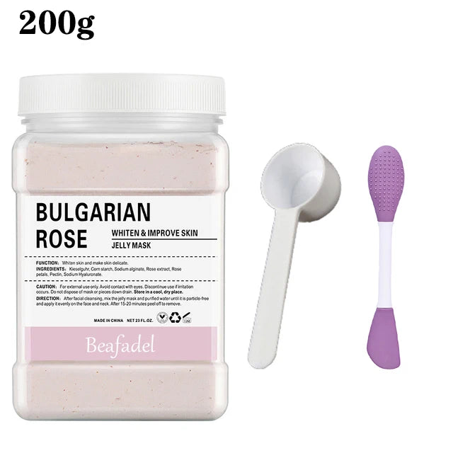 650g Hydro Soft Jelly Mask Powder DIY jelly Masks Peel Off Hyaluronic Acid Facial Skin Care Rose Mask For Face Oasis Select 200g ROSE MASK China Mainland