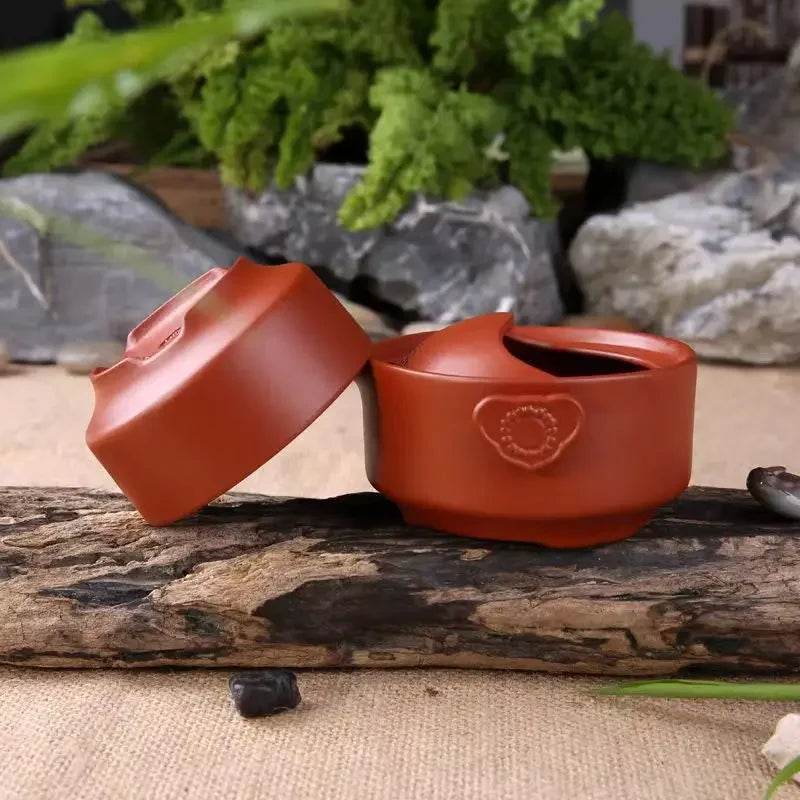 Ceramics Tea Set Include 1 Pot 1 Cup Travel Teapot Elegant Gaiwan Beautiful Easy Teapot Kettle Kung Fu Teaset Oasis Select