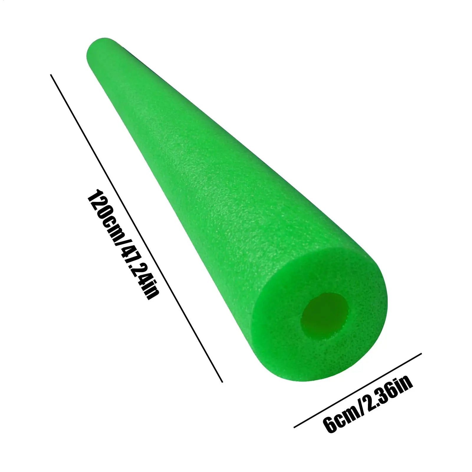 Pool Foam Sticks Long Hollow Soft Buoyancy Safe Easy Use Stick for Beach River Relaxation Water Soft Foam Sticks Multi-Purpose Oasis Select