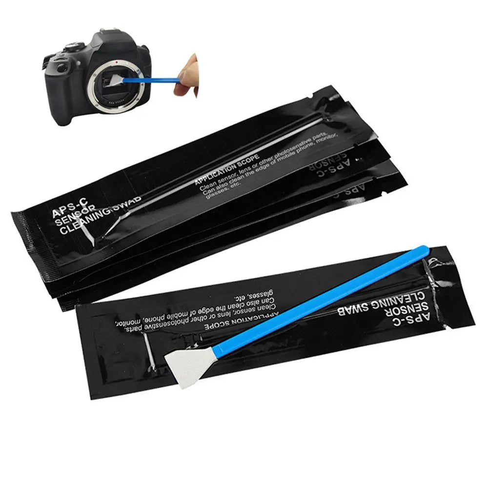 10pcs Sensor Cleaning Kit Cleaner Swab Ultra for Digital Camera's CCD or CMOS Sensor for Full-Frame APS-C Sensors Oasis Select