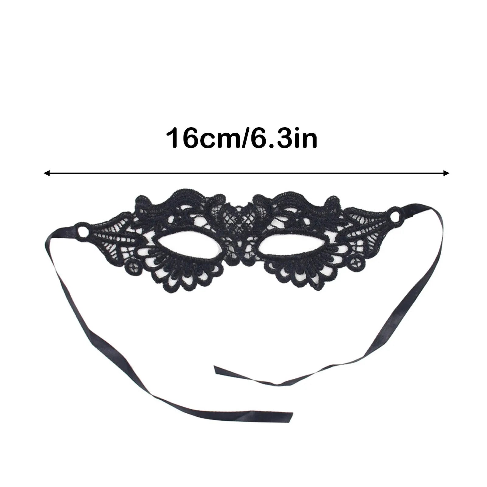 Black Queen Lace Masquerade Mask – Halloween & Carnival Masquerade Mask Oasis Select