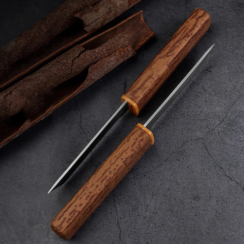 Dragon And Phoenix Double Knife Stainless Steel Mandarin Duck Knife Portable Portable High Hardness Multifunctional Fruit Knife Oasis Select