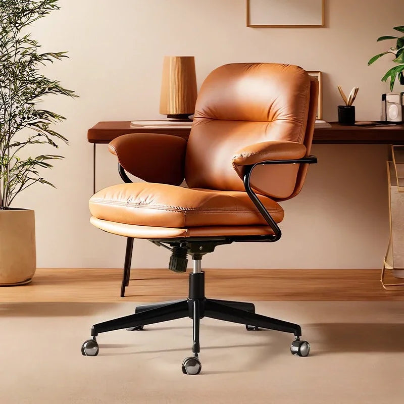 Computer Chair Office Chair Study Chair Leather Swivel Chair Book Desk Chair Bedroom Study Chair Oasis Select 3