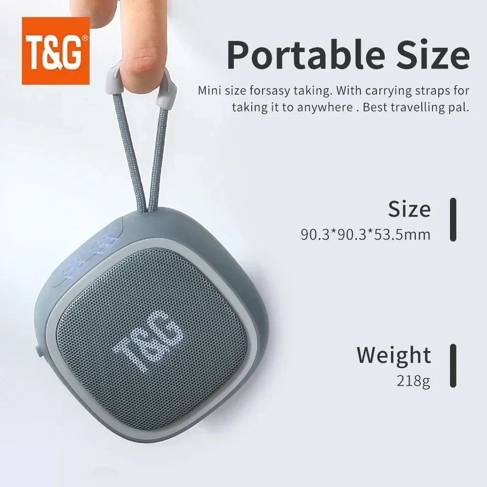 T&G TG659 Portable Waterproof Bluetooth Speaker FM Radio
