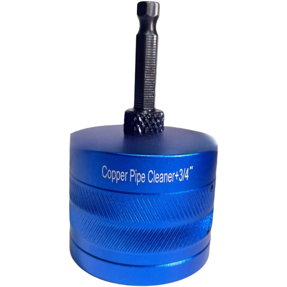 Copper Pipe Cleaning Brush Set – Drill-Powered 1/2, 3/4 & 1 In Pipe Cleaning Brush Oasis Select 22mm