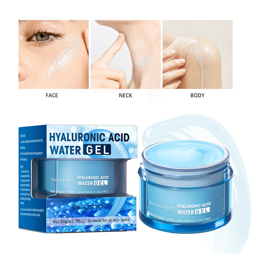 Hydro Boost Hyaluronic Acid Hydrating Face Moisturizer Gel-Cream to Hydrate and Smooth Extra-Dry Skin Oasis Select water gel