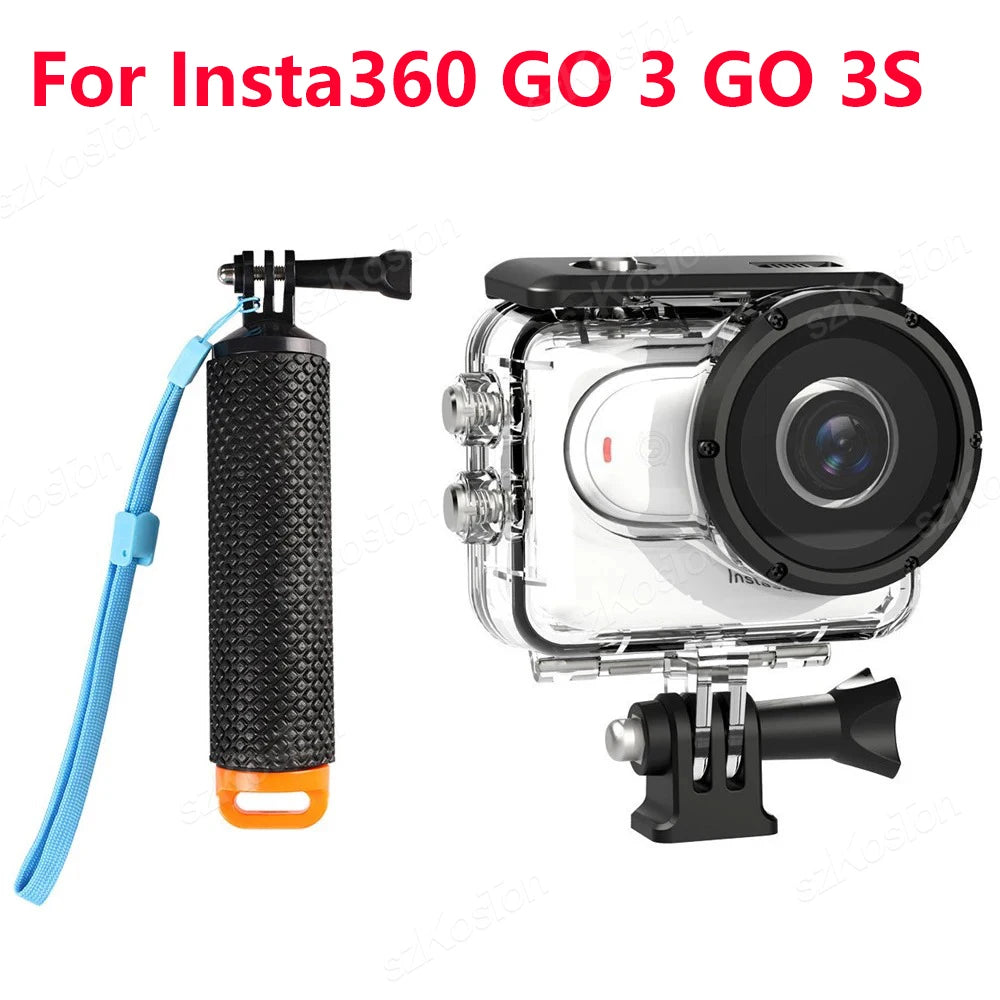 60m Waterproof Case Insta360 GO 3S Underwater Diving Housing Oasis Select