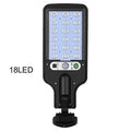 Solar Outdoor Led Courtyard Wall Lamp Human Body Induction Garden Terrace Garage Door Street Lamp 616 Oasis Select black JX616A
