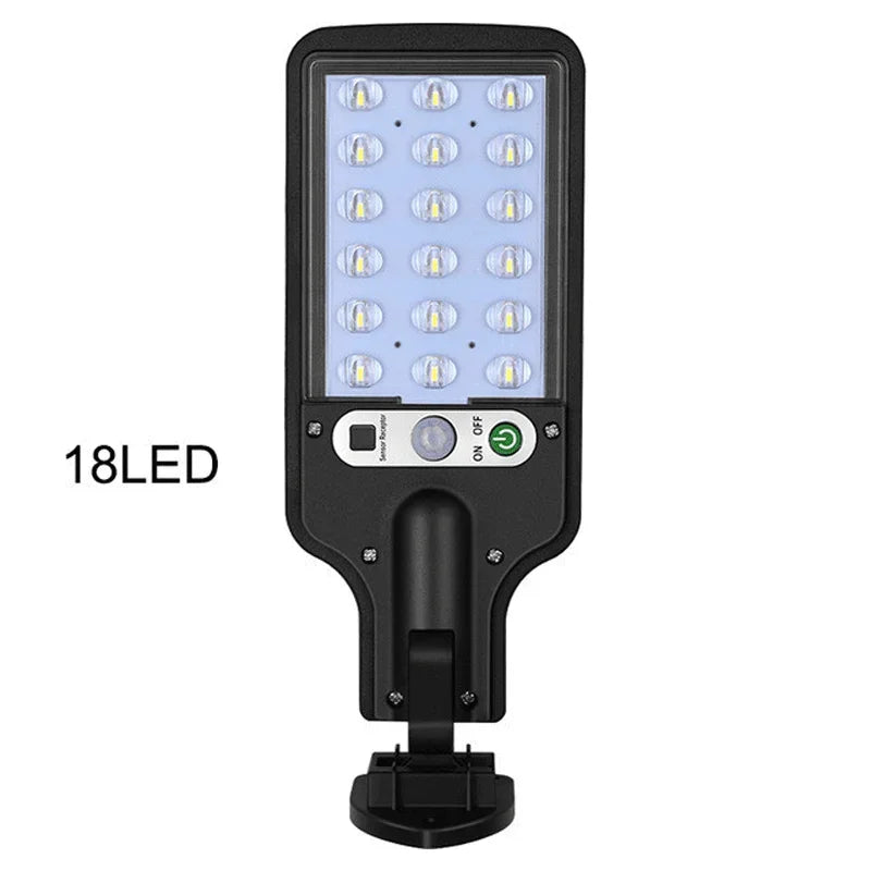 Solar Outdoor Led Courtyard Wall Lamp Human Body Induction Garden Terrace Garage Door Street Lamp 616 Oasis Select black JX616A