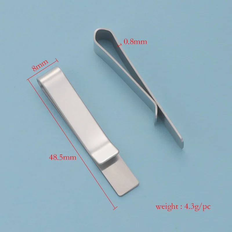 1Pcs Metal Paper Clip for Notebook Bookmark Tool Stainless Steel and Brass Material Book Paper Clips Oasis Select